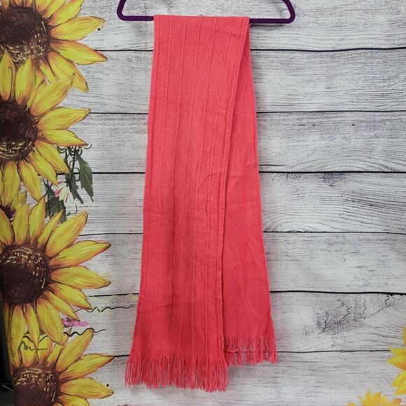 Hot Pink Winter Hat and Scarf - One Size Fits All - Picture 2 of 6